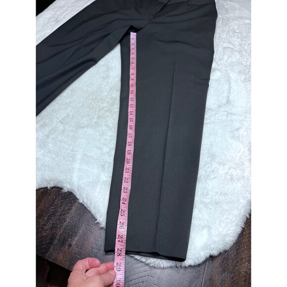 Lafayette 148 New York black career stretch pants women size 14 - Picture 6 of 6